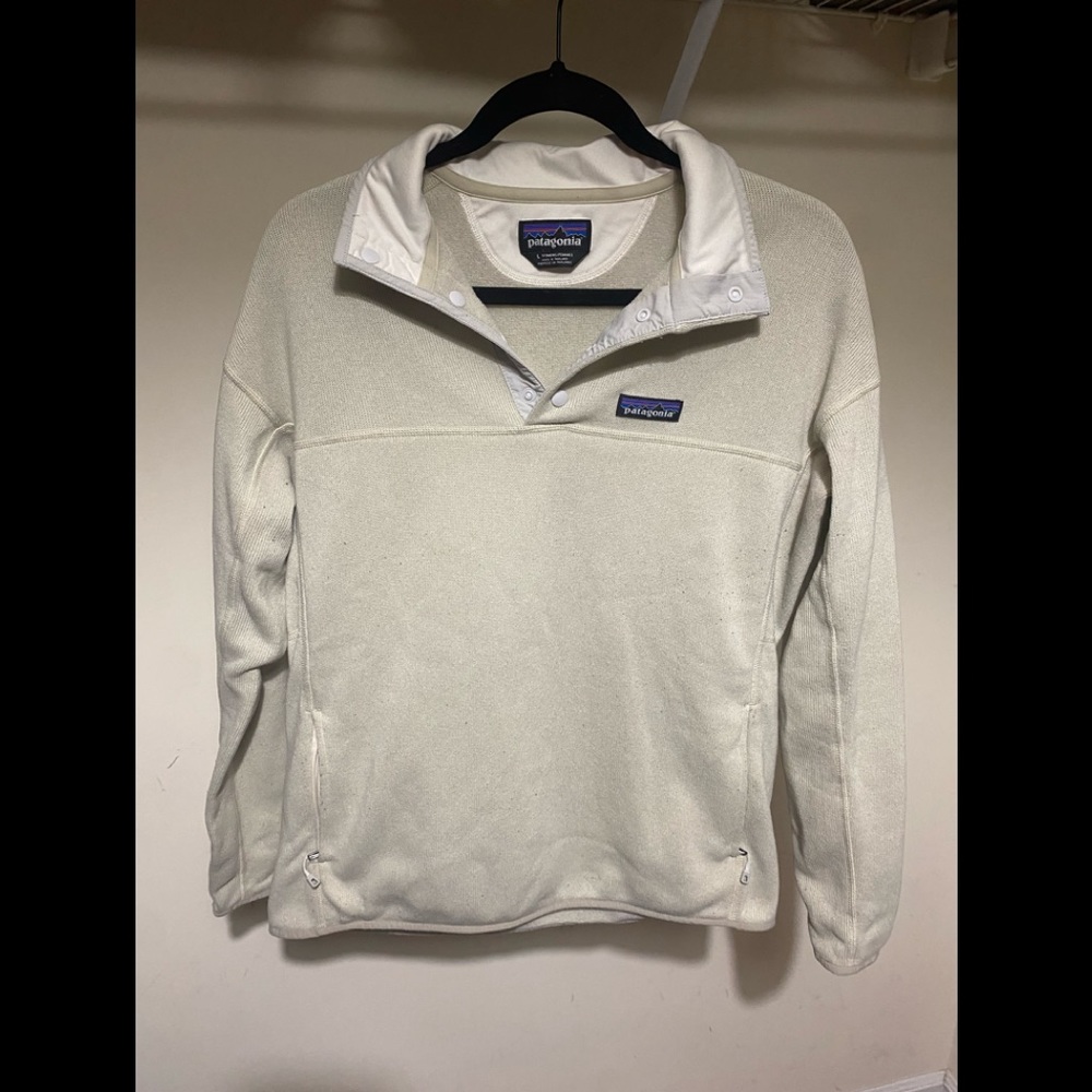Womens Patagonia 1/4 snap sweater